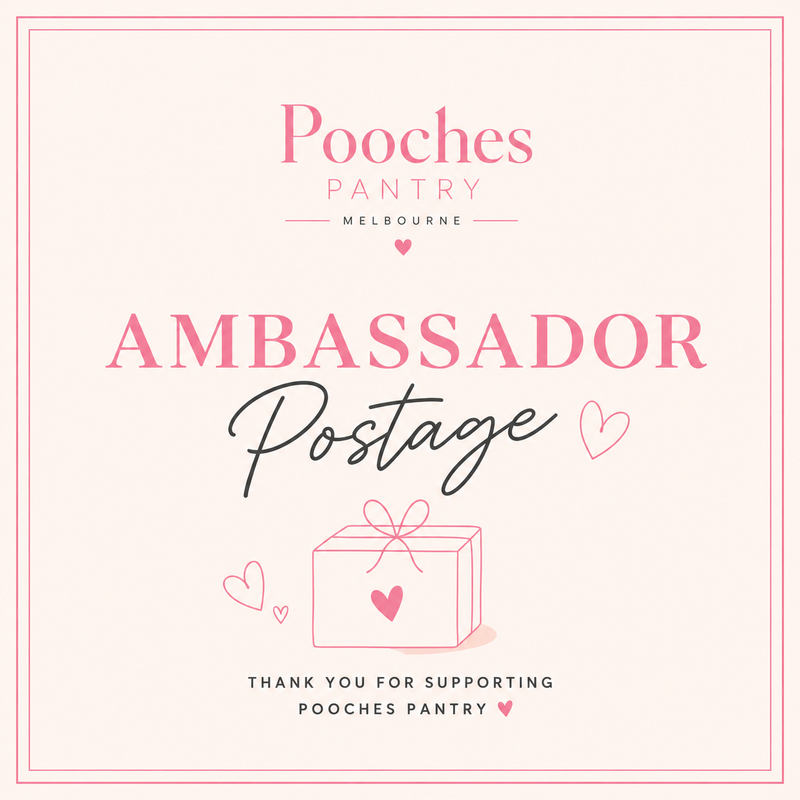 Pooches Pantry Ambassador postage