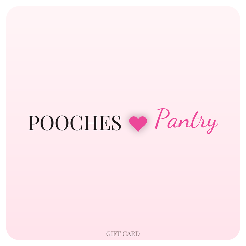 Pooches Pantry gift card