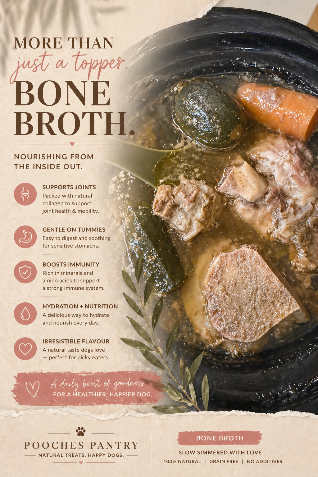 24-hour slow-cooked Australian bones